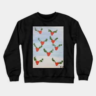 Helicopter Mistletoes Crewneck Sweatshirt